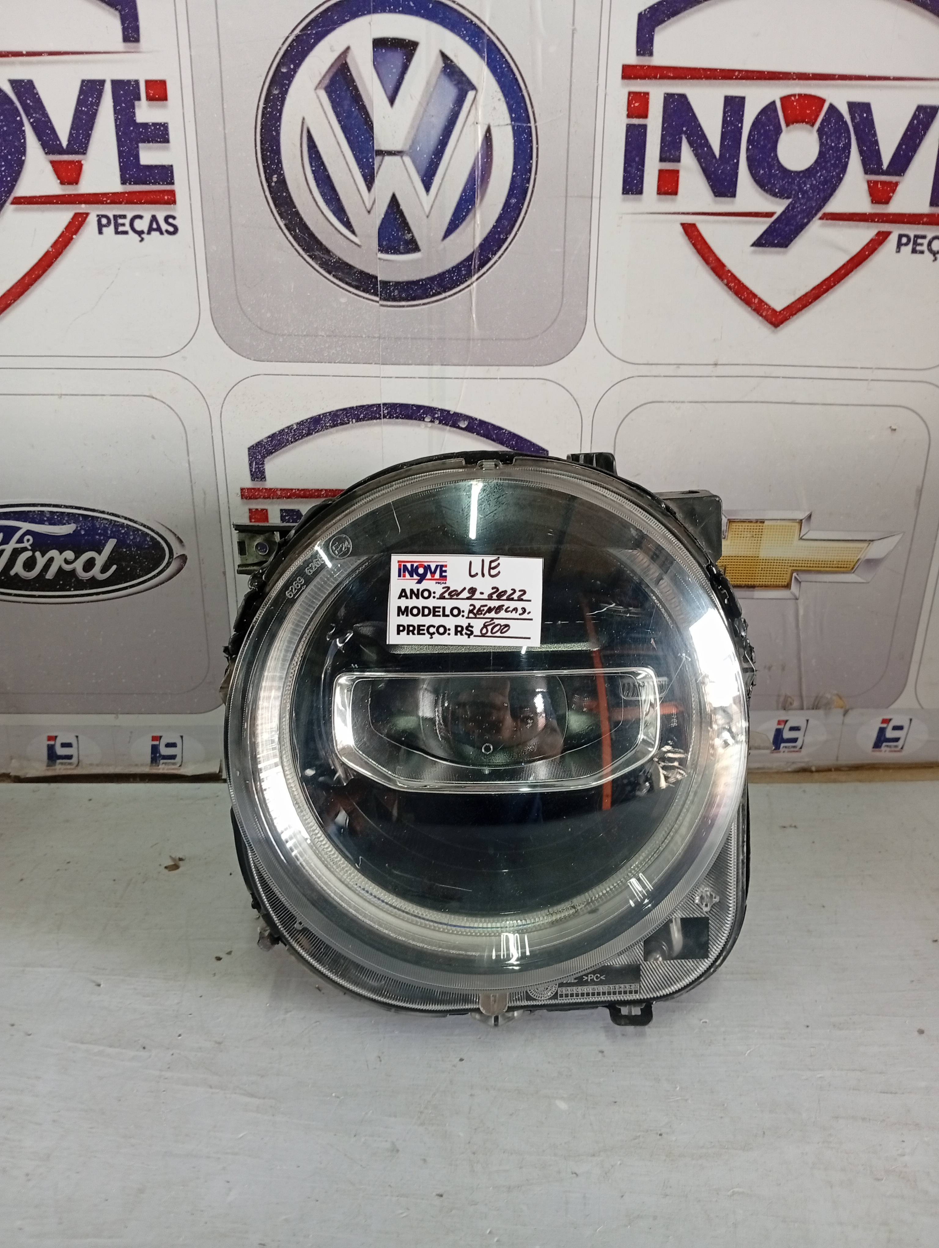 Farol Lado Esquerdo Jeep Renegade 2019/2023