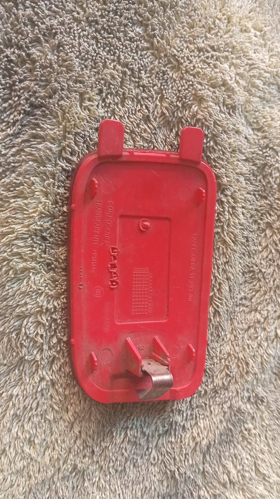 Refletor Traseiro Esquerdo Fiat Uno 51834860 Vermelho - Imagem 2