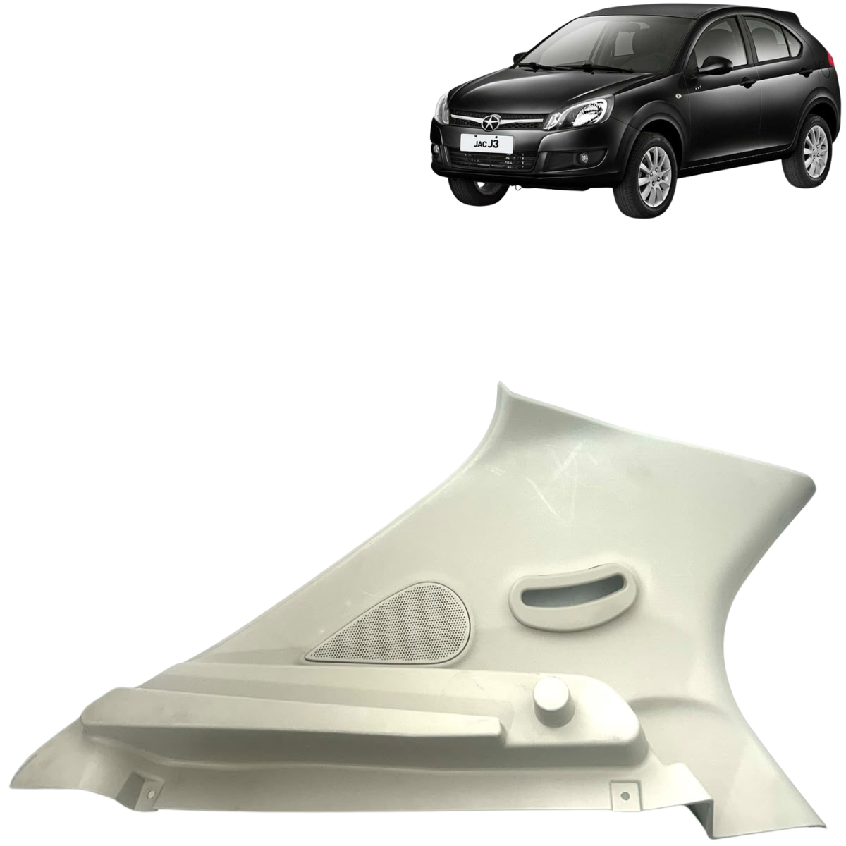 Acabamento Coluna Traseira Esquerda Jac J3 2010 Á 2014