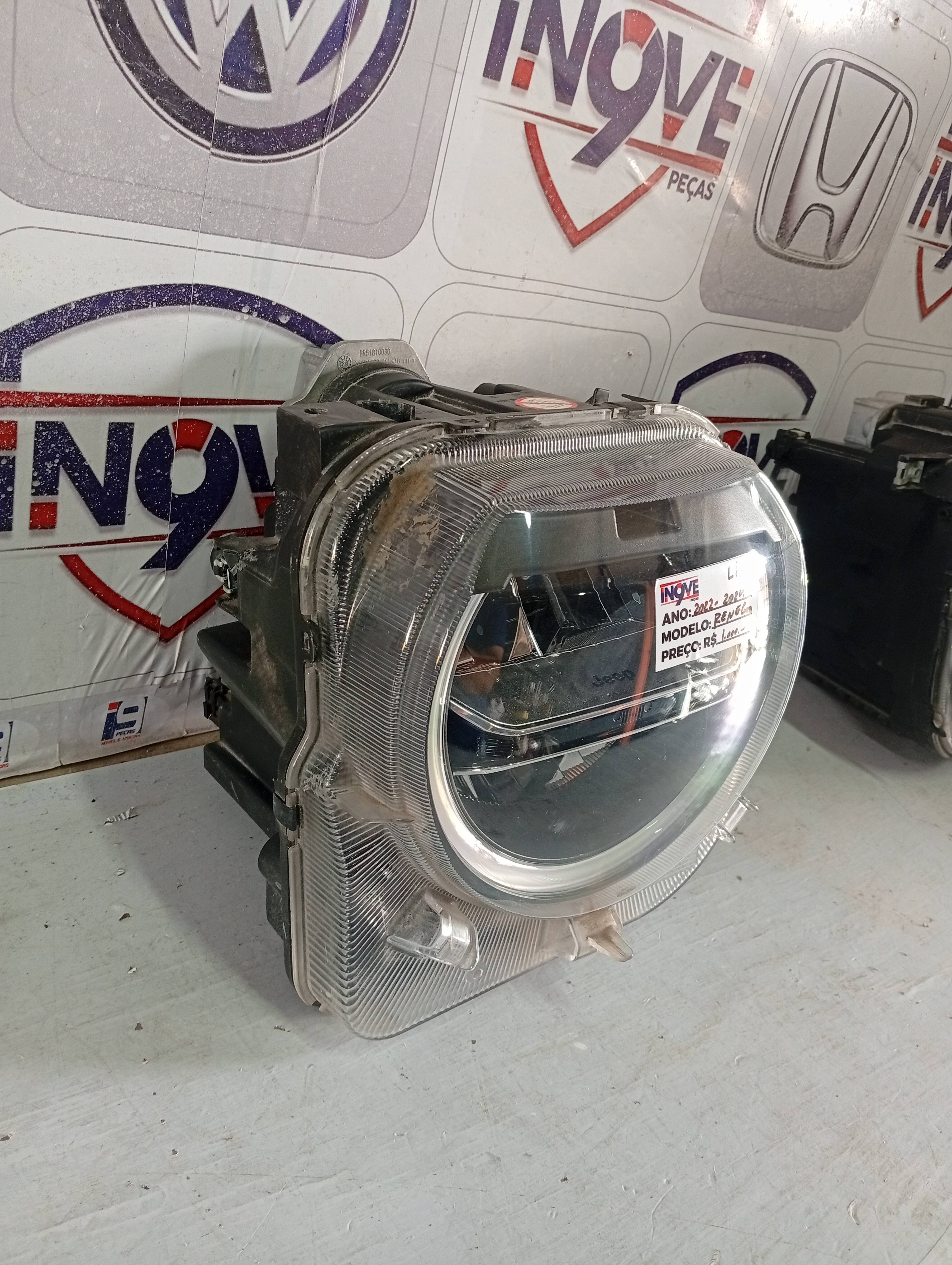 Farol Jeep Renegade Full Led Original 2022 2024 - Imagem 2