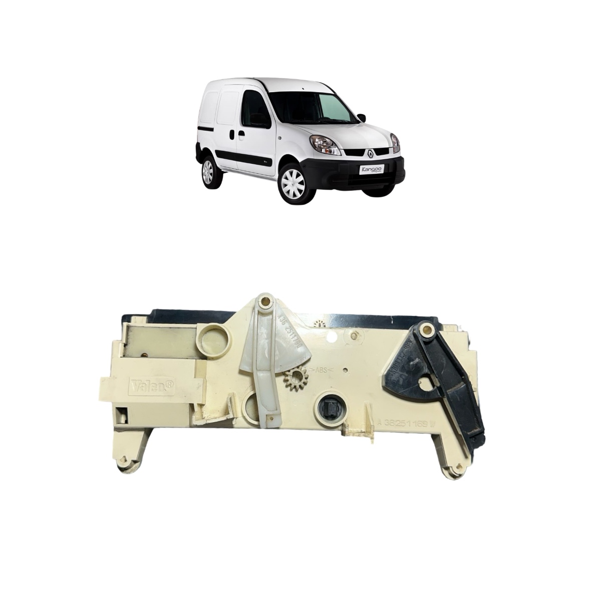 Comando De Ar Condicionado Renault Kangoo 1991/1999 Original - Imagem 3