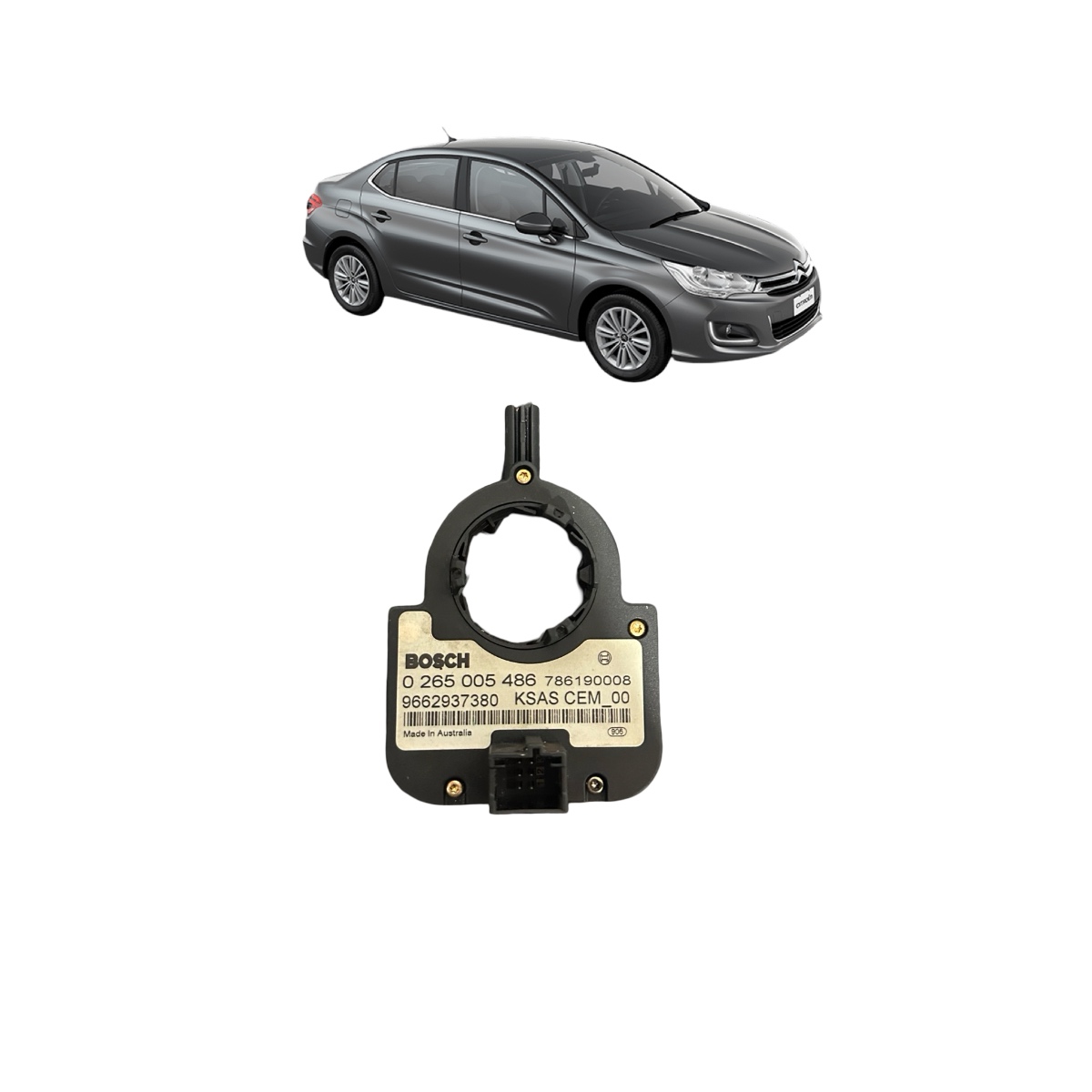 Sensor Ângulo Posição Citroen C4 Palhas 2008/12 0265005486