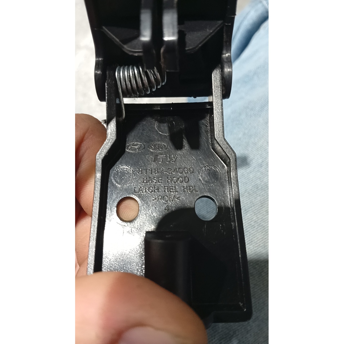 Alavanca Puxador Capo Hyundai Hb20 8118234000 - Imagem 5