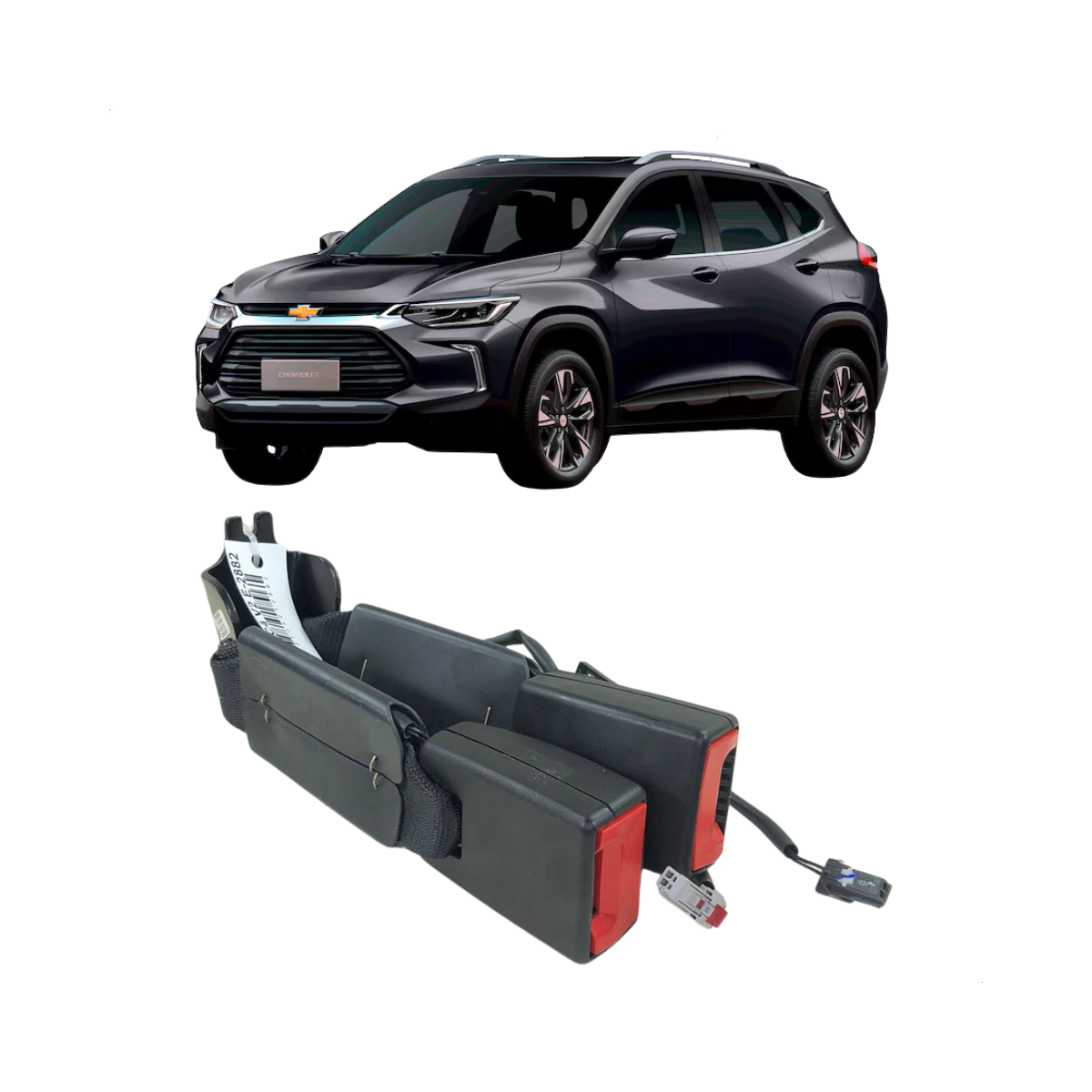 FIVELA CINTO BANCO TRASEIRO ESQUERDO TRACKER 2020/2025 IN.