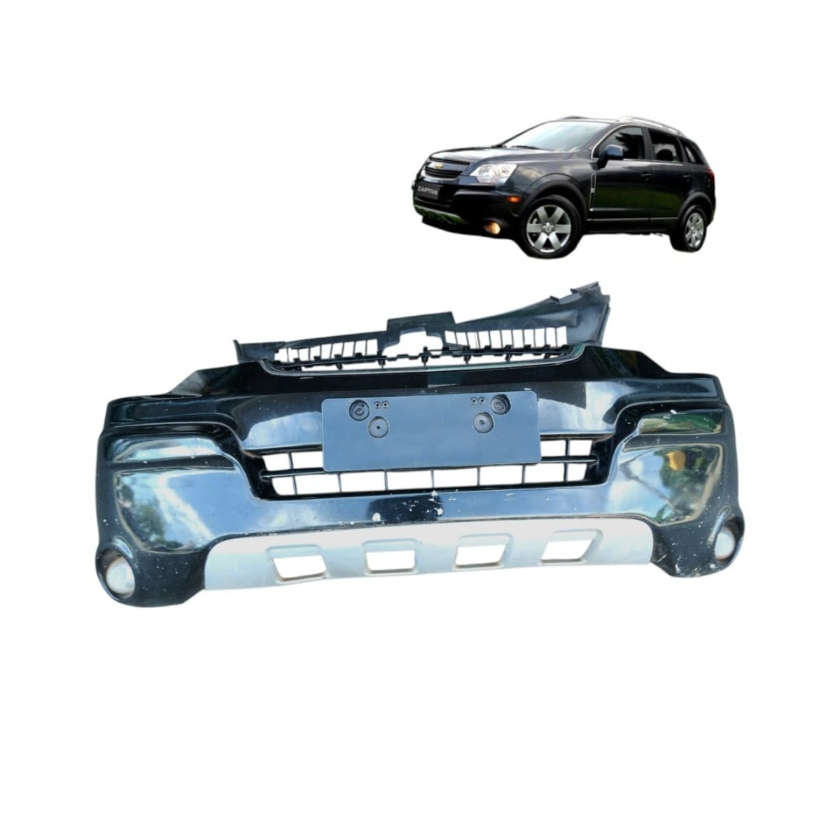 Parachoque Dianteiro Captiva 2008 A 2017 Original Completo