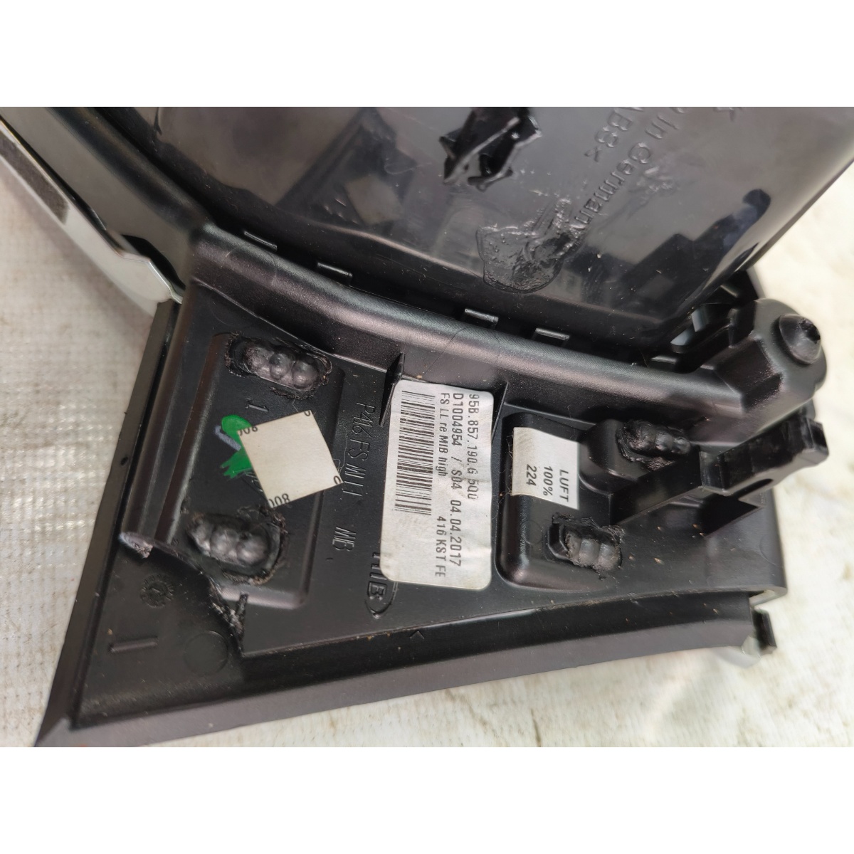 Difusor Ar Painel Esq Porsche Macan 15 A 18 95B857190G - Imagem 5