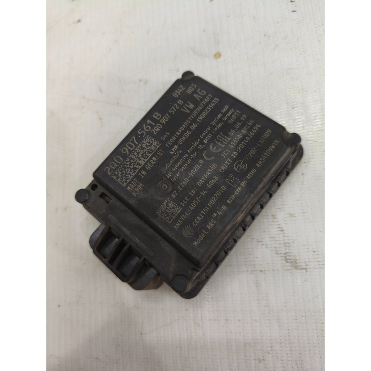 Modulo Sensor Radar Acc Nivus T-Cross 2020 A 2024 2Q0907561B - Imagem 4