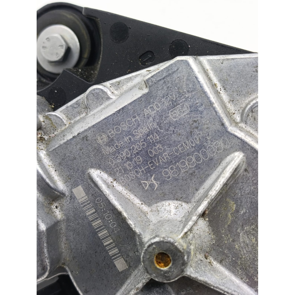 Motor Limpador Traseiro Peugeot 208 2020 A 2024 9819900080 - Imagem 2