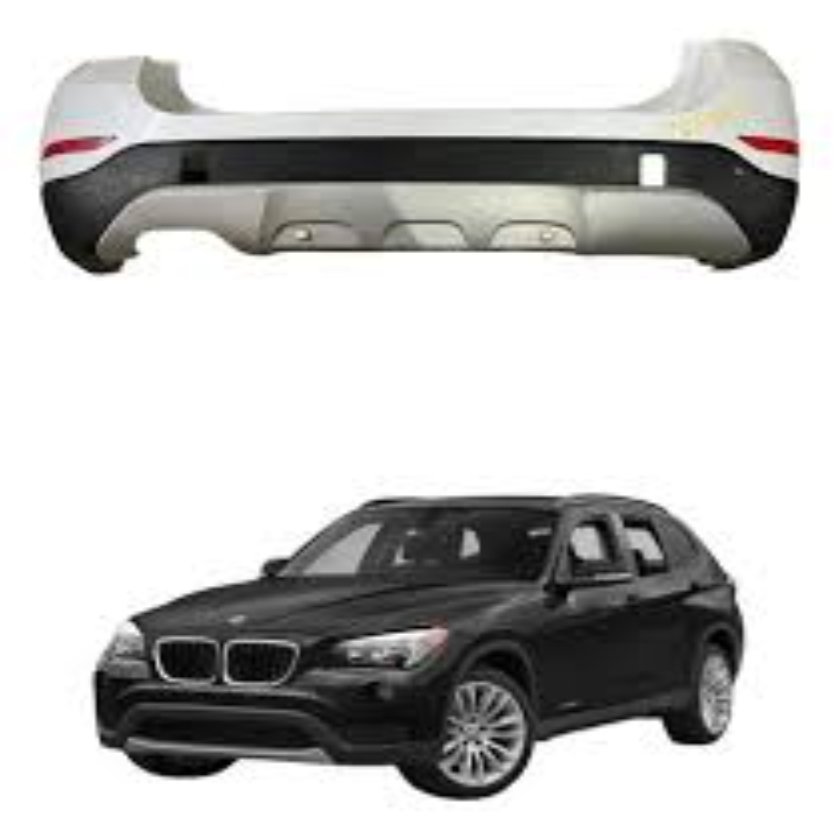Parachoque Traseiro BMW X1 2012-2016