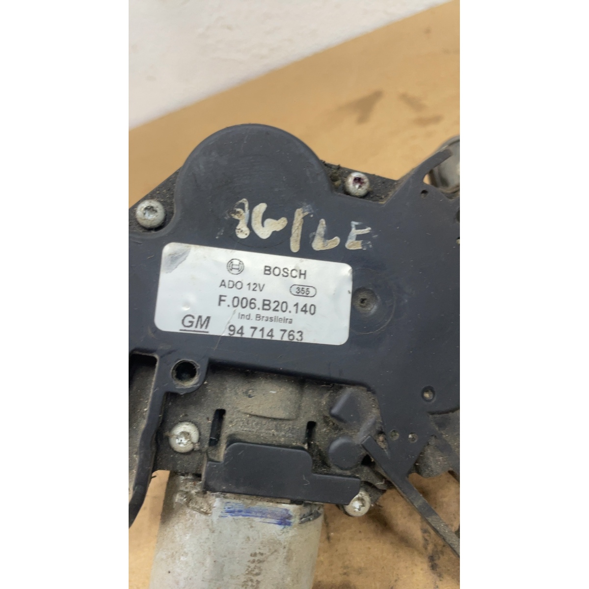 Motor Limpador Traseiro Chevrolet Agile 2010 A 2014 - Imagem 3