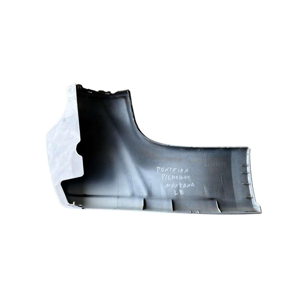 Polaina Parachoque Traseira Esquerda Chevrolet Montana 12/19 - Imagem 2