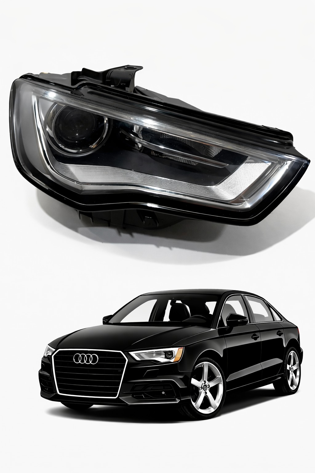 Farol Audi A3 2013-2016 Original 8V0941006 - Imagem 1