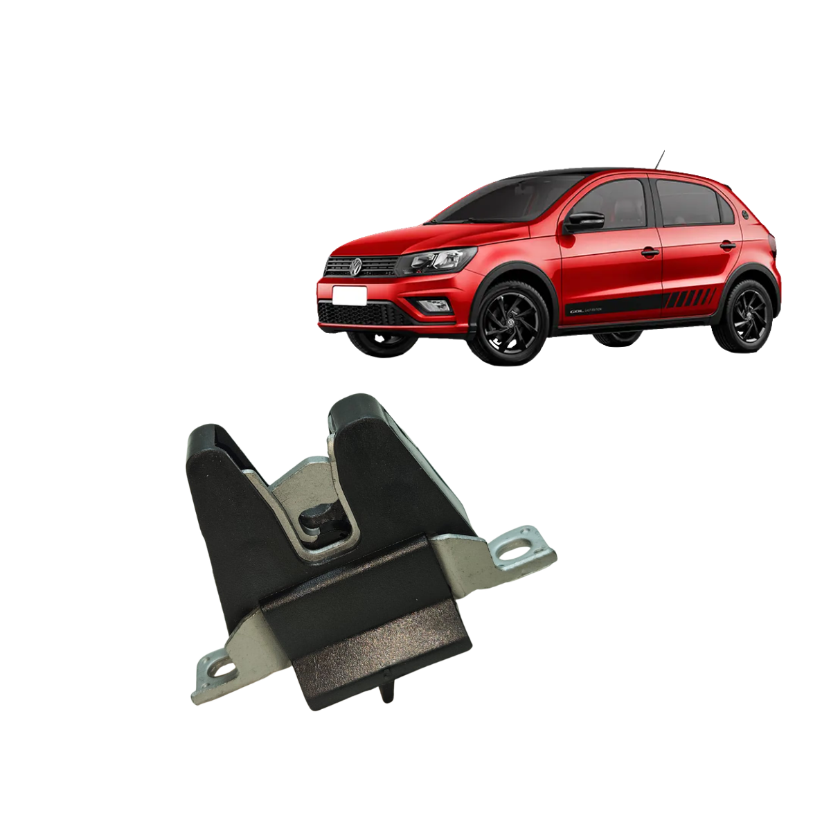 FECHADURA MALA VOLKSWAGEN 5U6827505B BA. VX.