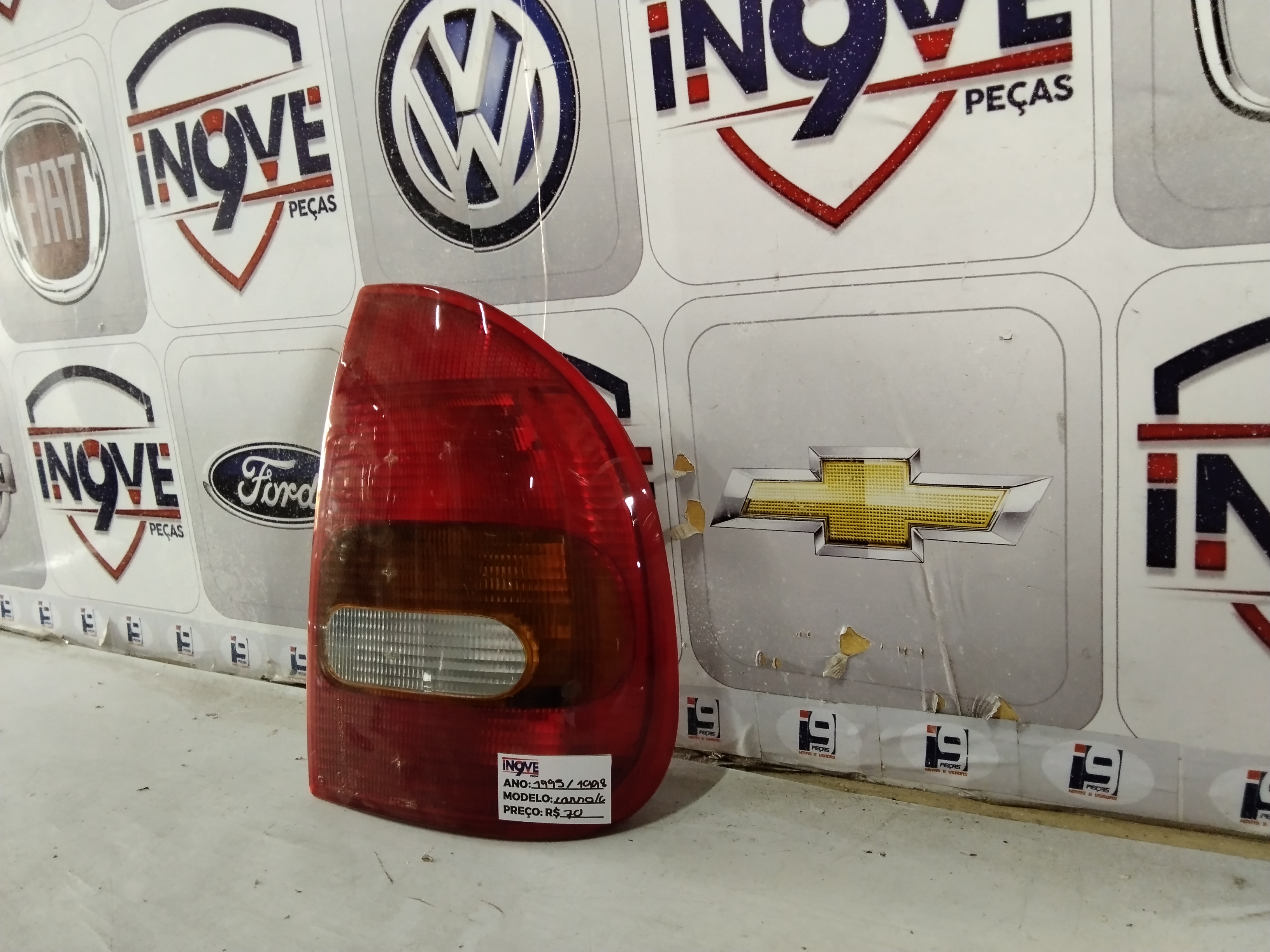 Lanterna traseira direita Corsa classic 1995 a 1998 - Imagem 3