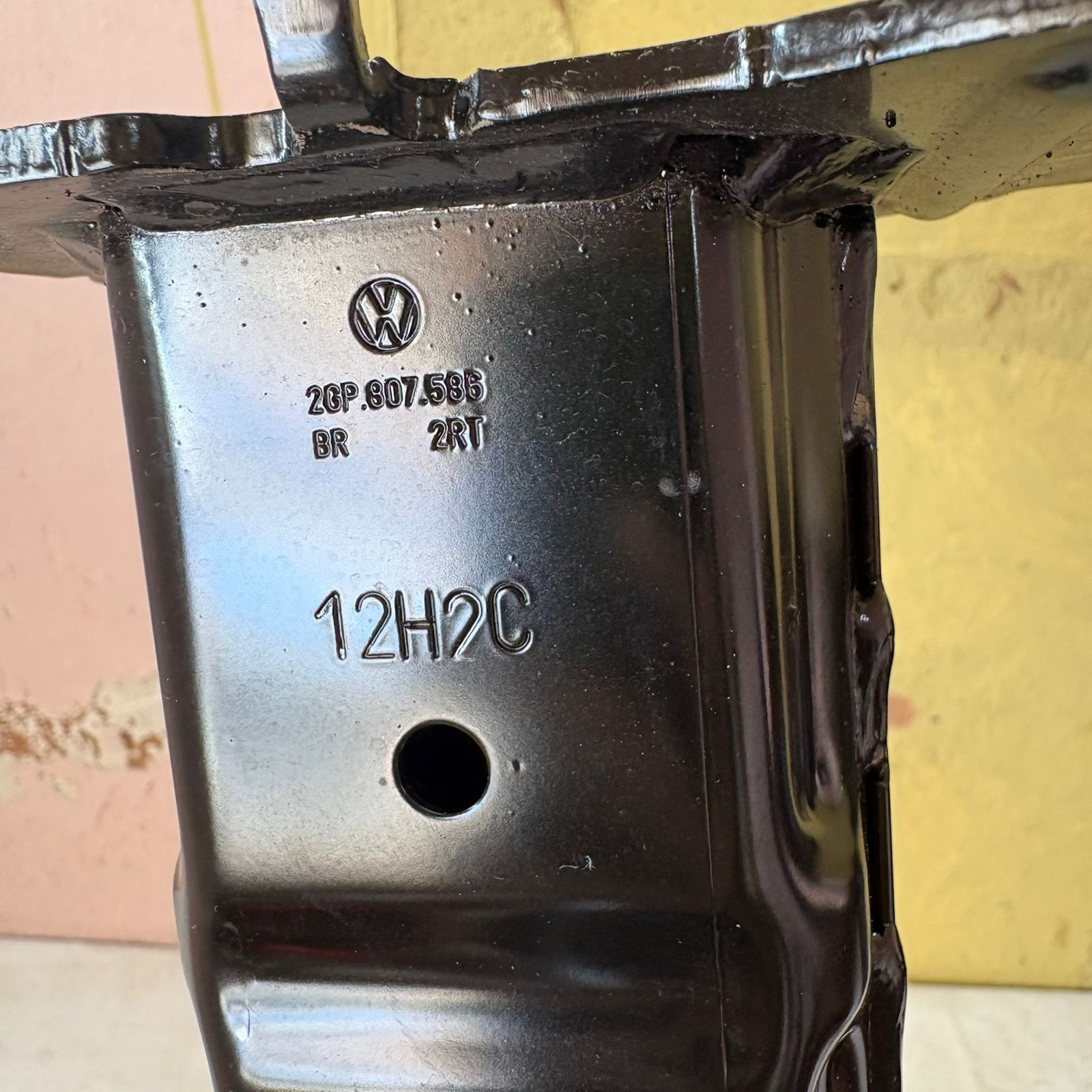 Alma Para-choque Traseiro T Cross 2020 2021 2022 Original VW - Imagem 6