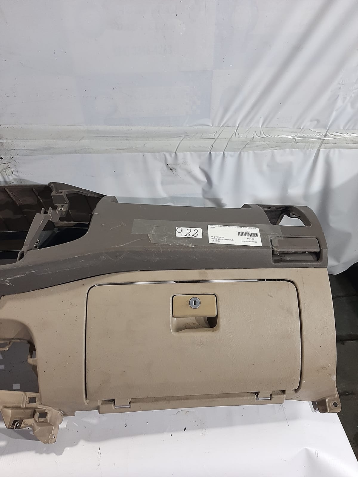 PAINEL TABELIER HILUX 2016 SEM AIR BAG - Imagem 3
