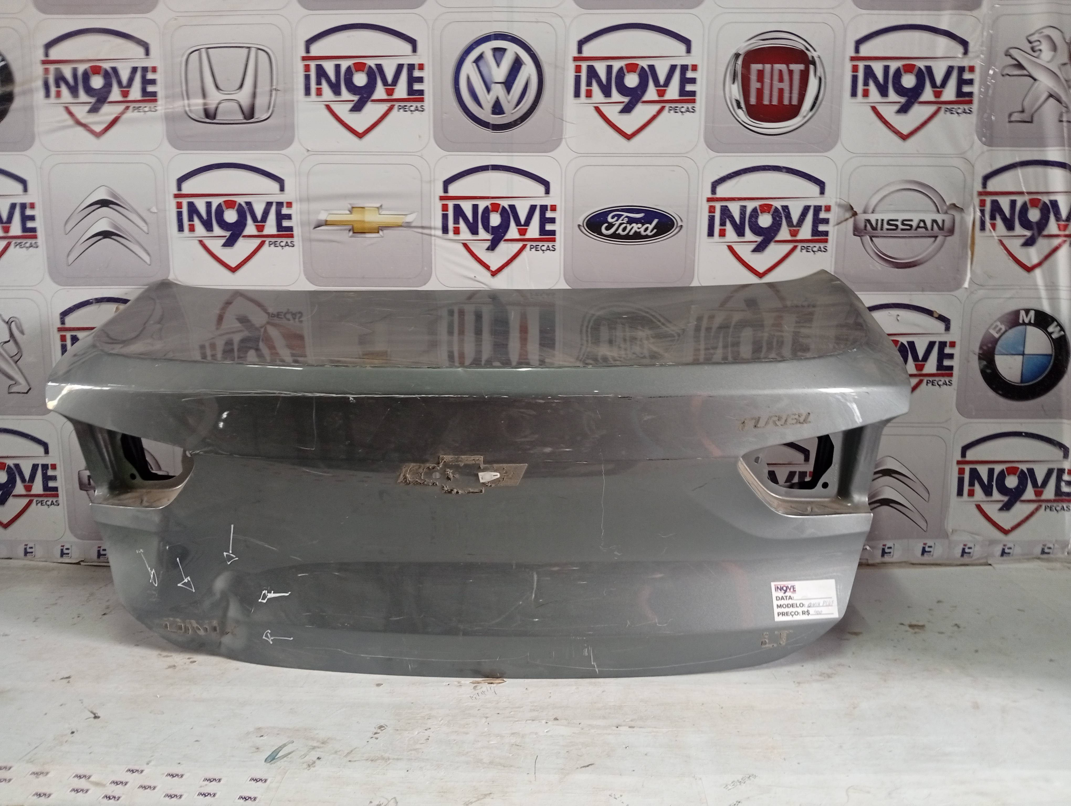 Tampa do Porta-Malas Onix Plus 2020 a 2025