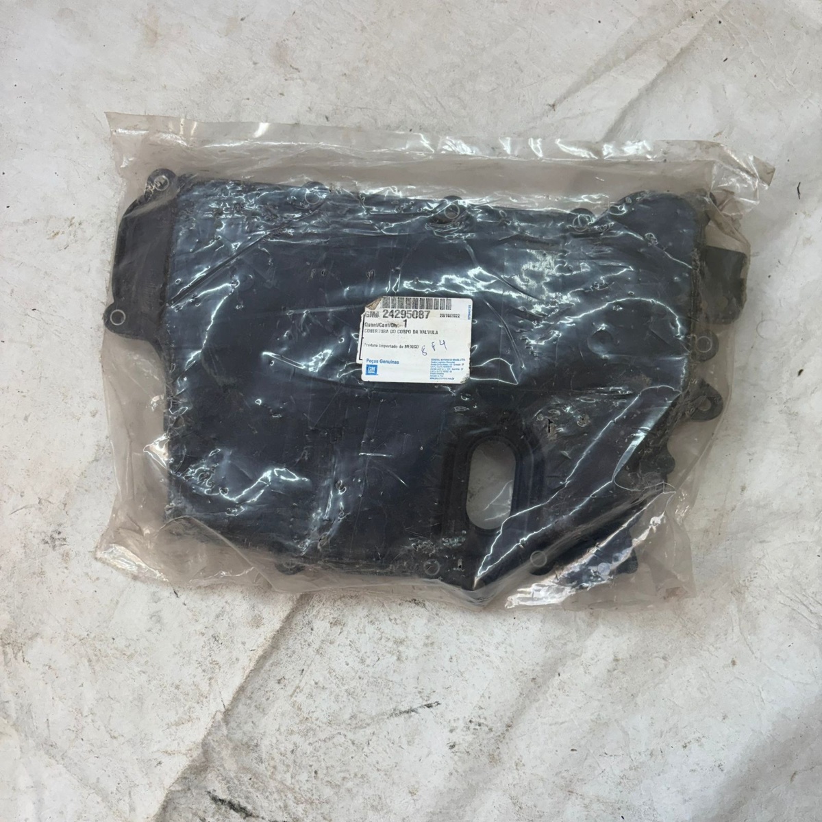 Tampa De Valvula Cambio Automatico Prisma Onix 2014 Ate 2024 Preto - Imagem 2