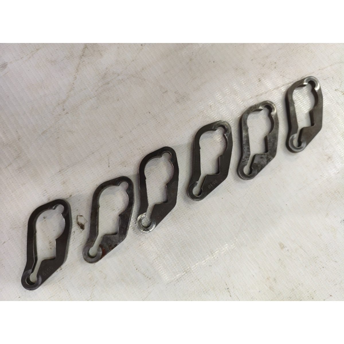 Kit 6 Garras Fixacao Bico Injetor Range Rover 3.0 V6 0510 - Imagem 3