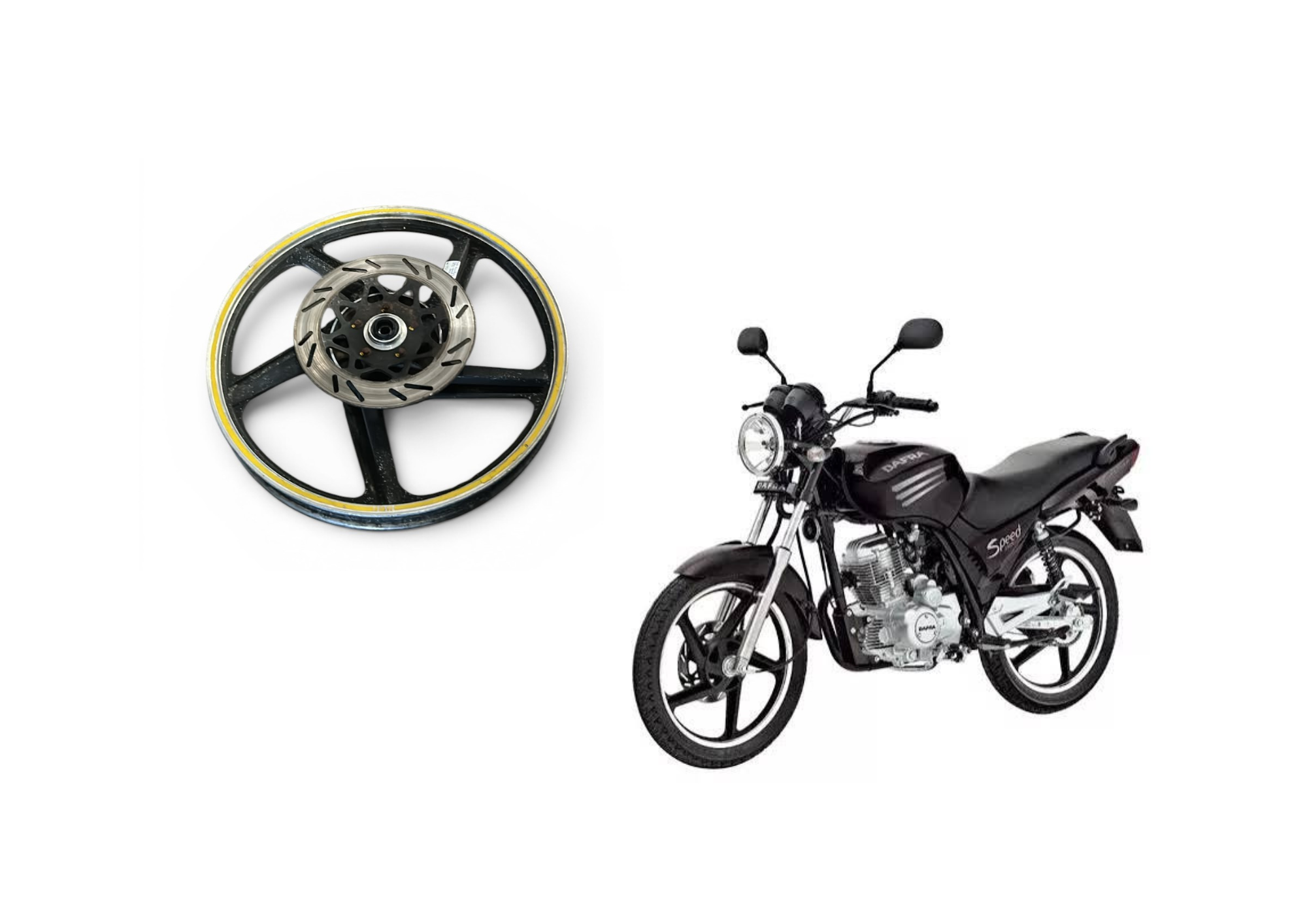 Roda Dianteira Dafra Speed 150 Usado