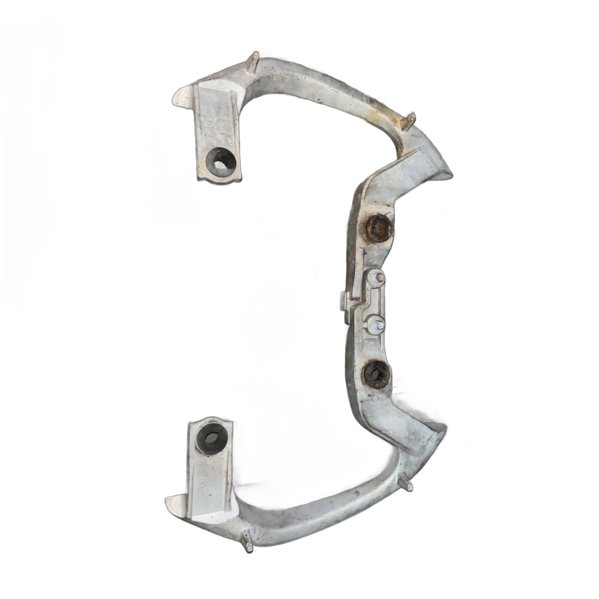 Suporte Alça Traseira Do Garupa Nx Falcon 400 01/08 Usado Prata - Imagem 2