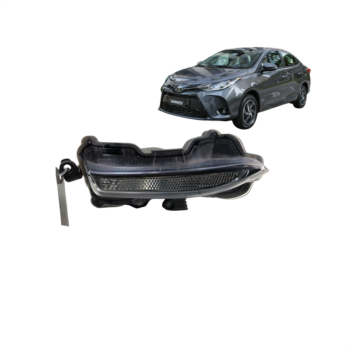 FAROL MILHA LED ESQUERDO DRL YARIS 2023/2025 IN.