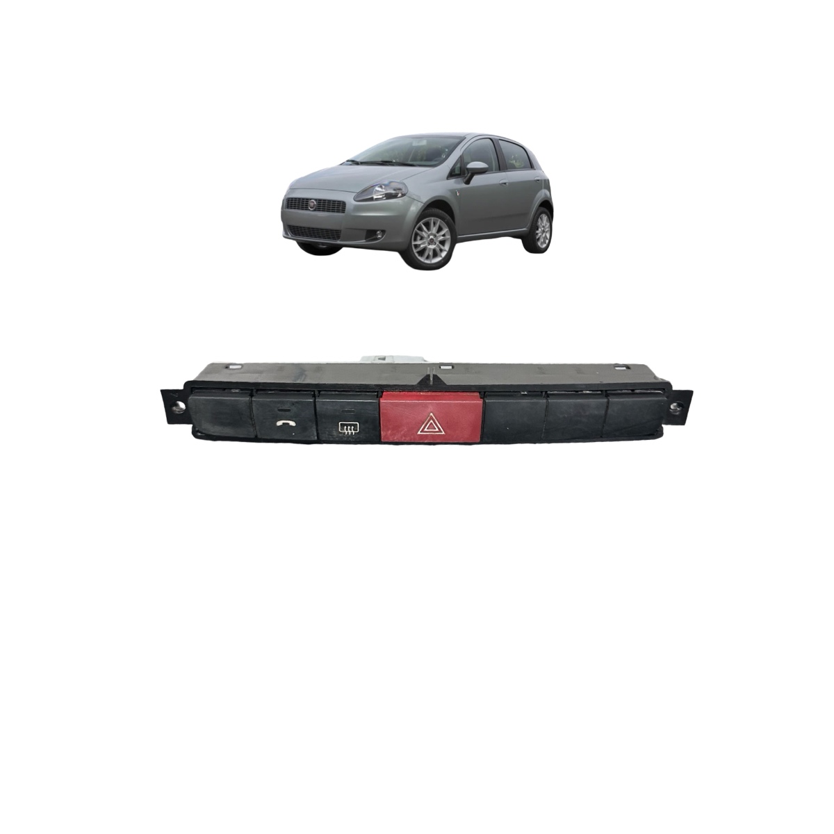 Comando Botão Fiat Punto Linea 2010/2015 Original