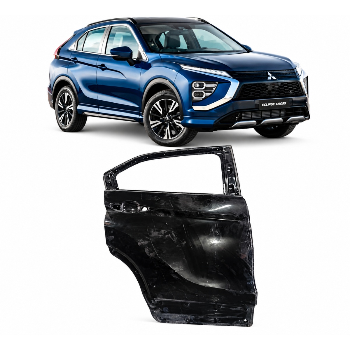 Porta Traseira Mitsubishi Eclipse Cross Ld 2018 A 2023