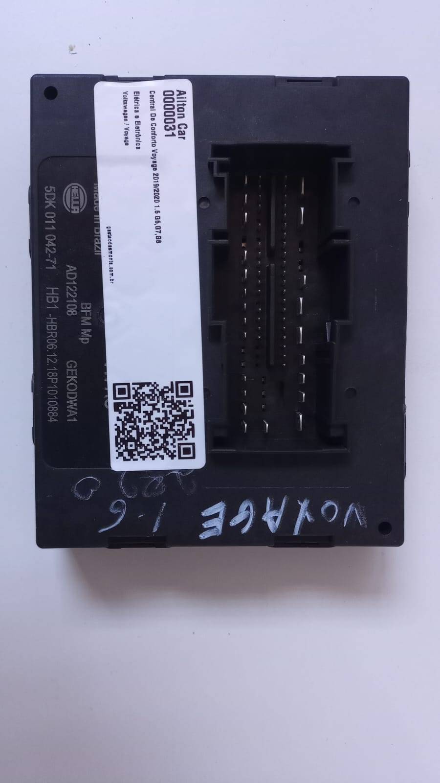 CENTRAL DE CONFORTO VOYAGE 2019/2020,1.6,G6,G7,G8 - Imagem 1