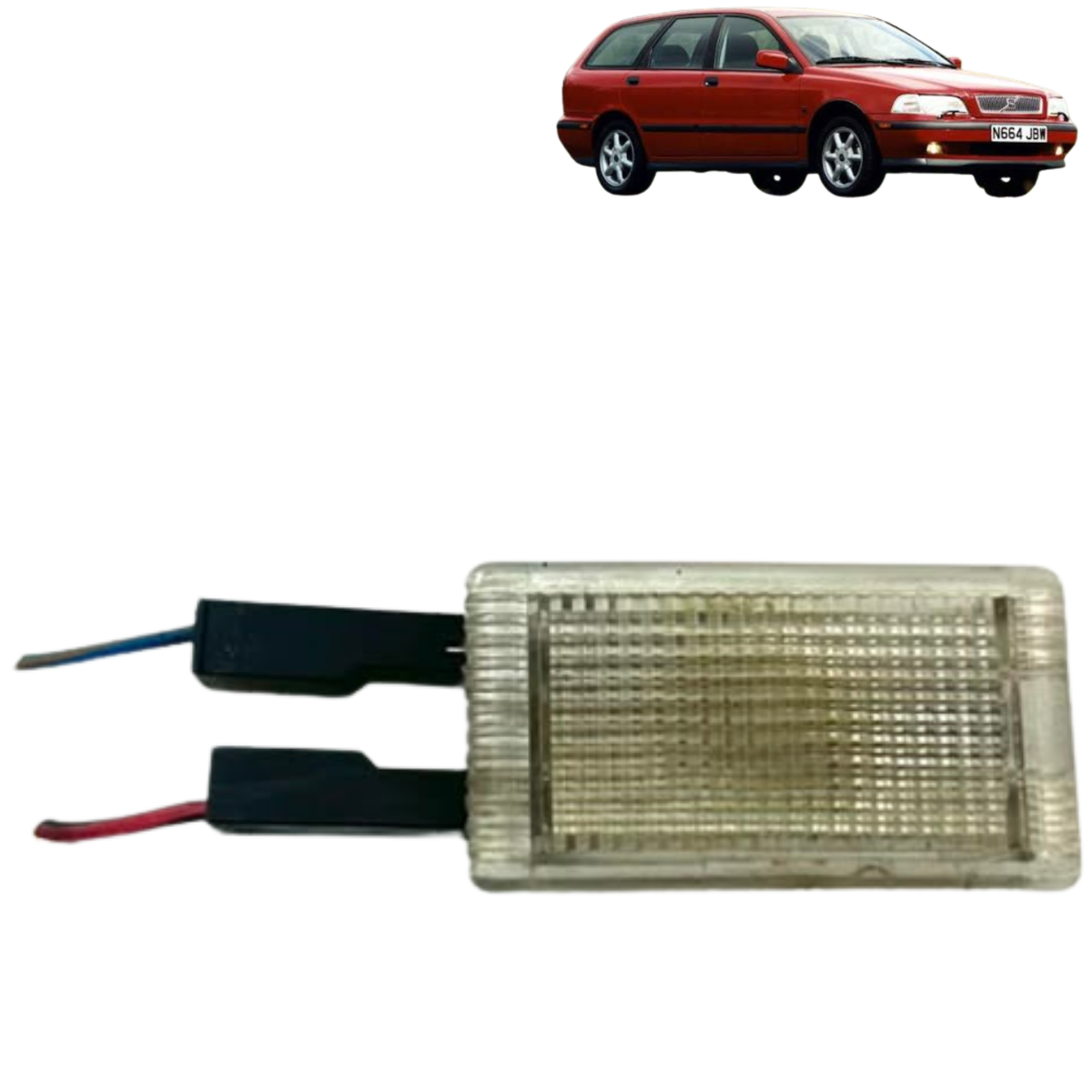 Luz De Porta Luvas Volvo V40 / S40 1995 a 2001 Original