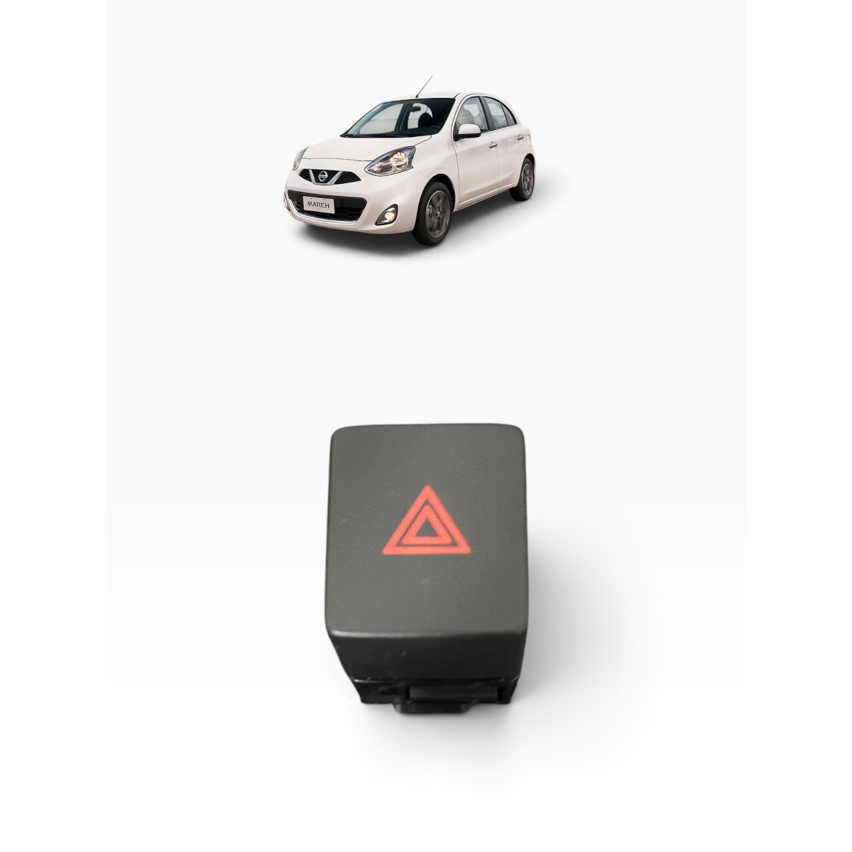 Botão Comando Pisca Alerta Nissan March Versa 2015 A 2020 - Imagem 5