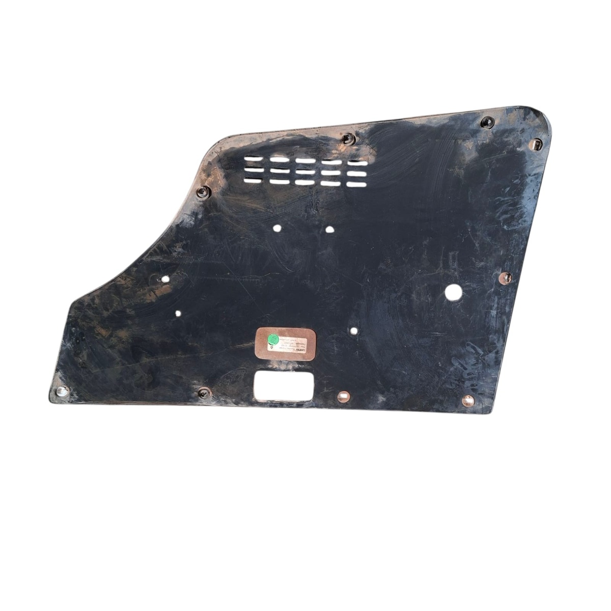 Forro Porta Traseiro Esquerda Fiat Uno Mille 2001/02 Origina Azul - Imagem 2