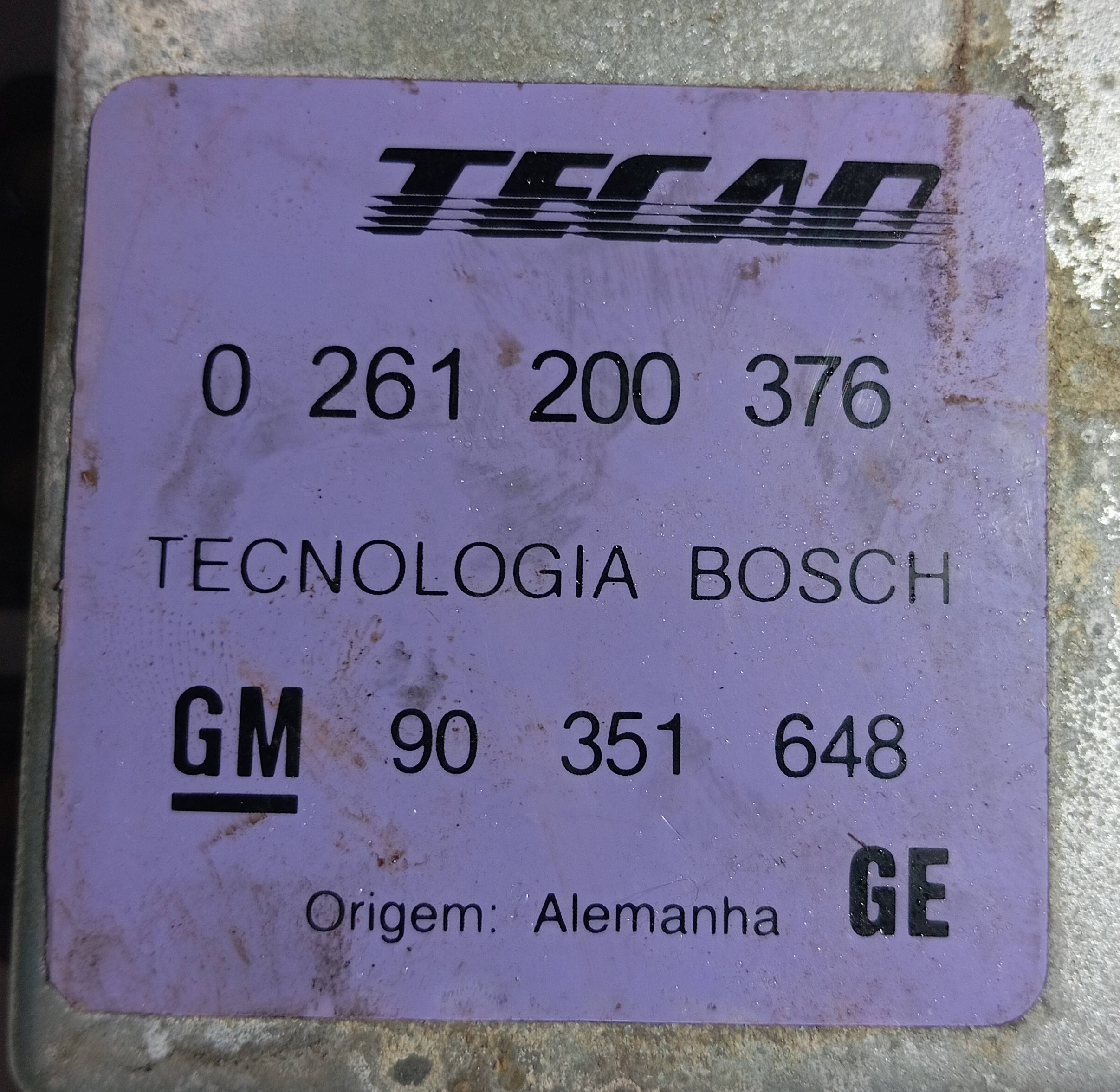 Módulo de Injeção Vectra 2.0 8V - Imagem 1