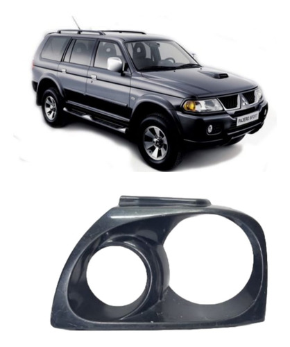 Moldura Aro Farol Pajero Sport 2005/2011 Lado Esquerdo - Imagem 10