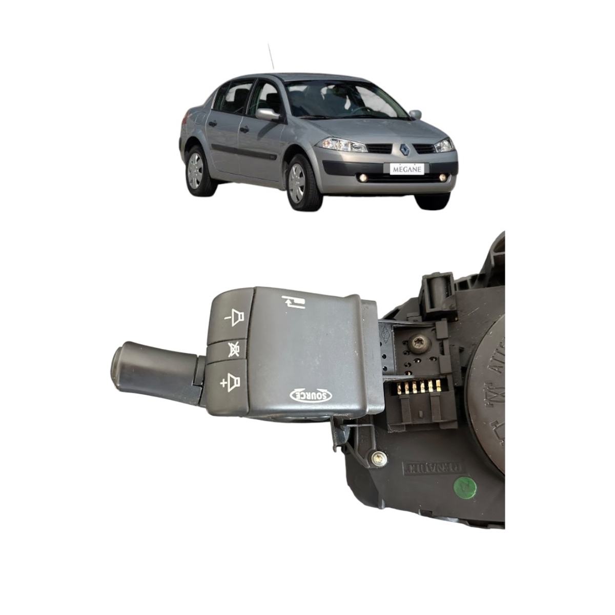 Chave De Seta Renault Megane 2006/2012 61835908 Original 1.6 - Imagem 2