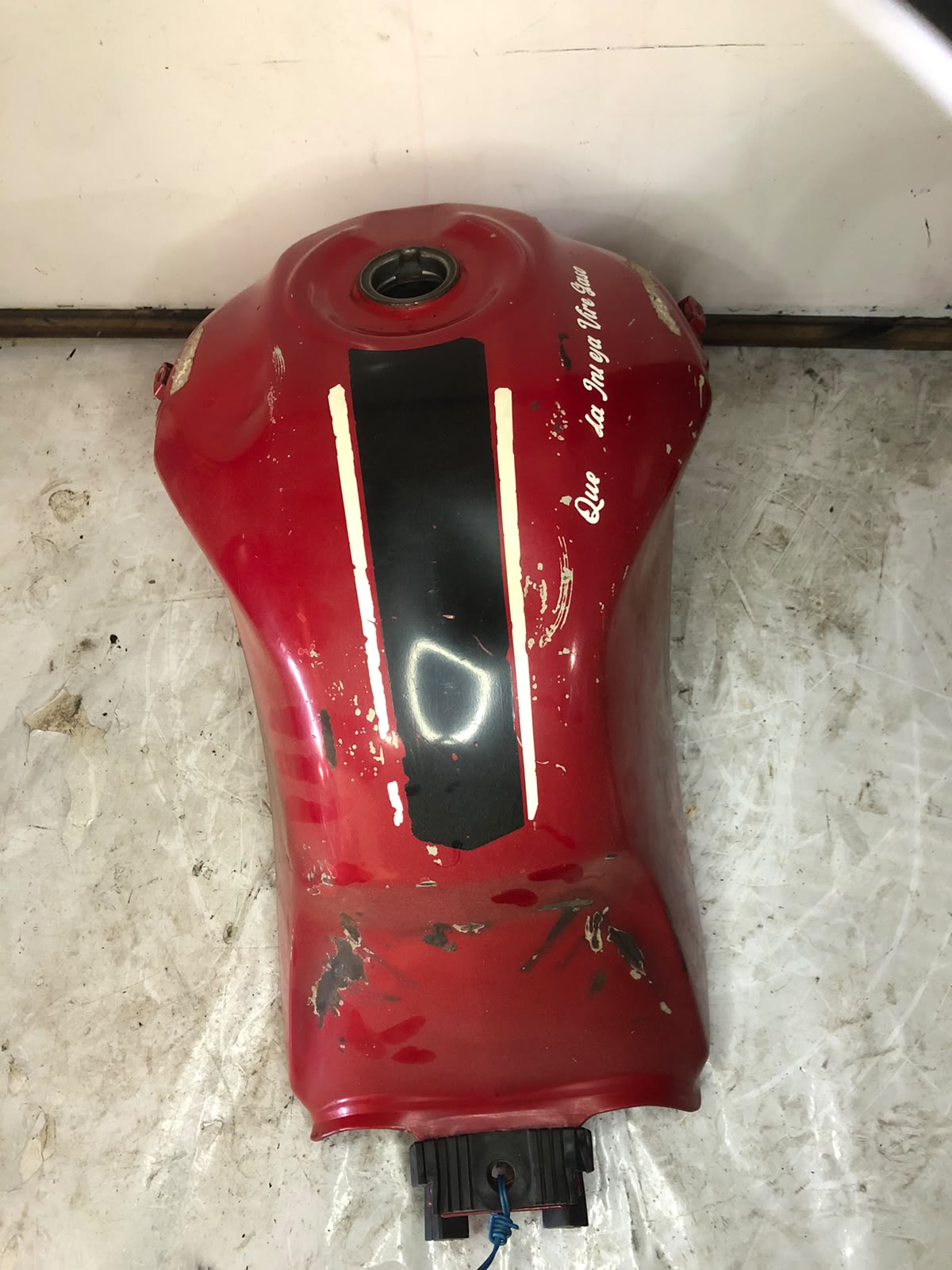 Tanque Honda Cg150 14-15 Vermelho (Avaria) - Imagem 4