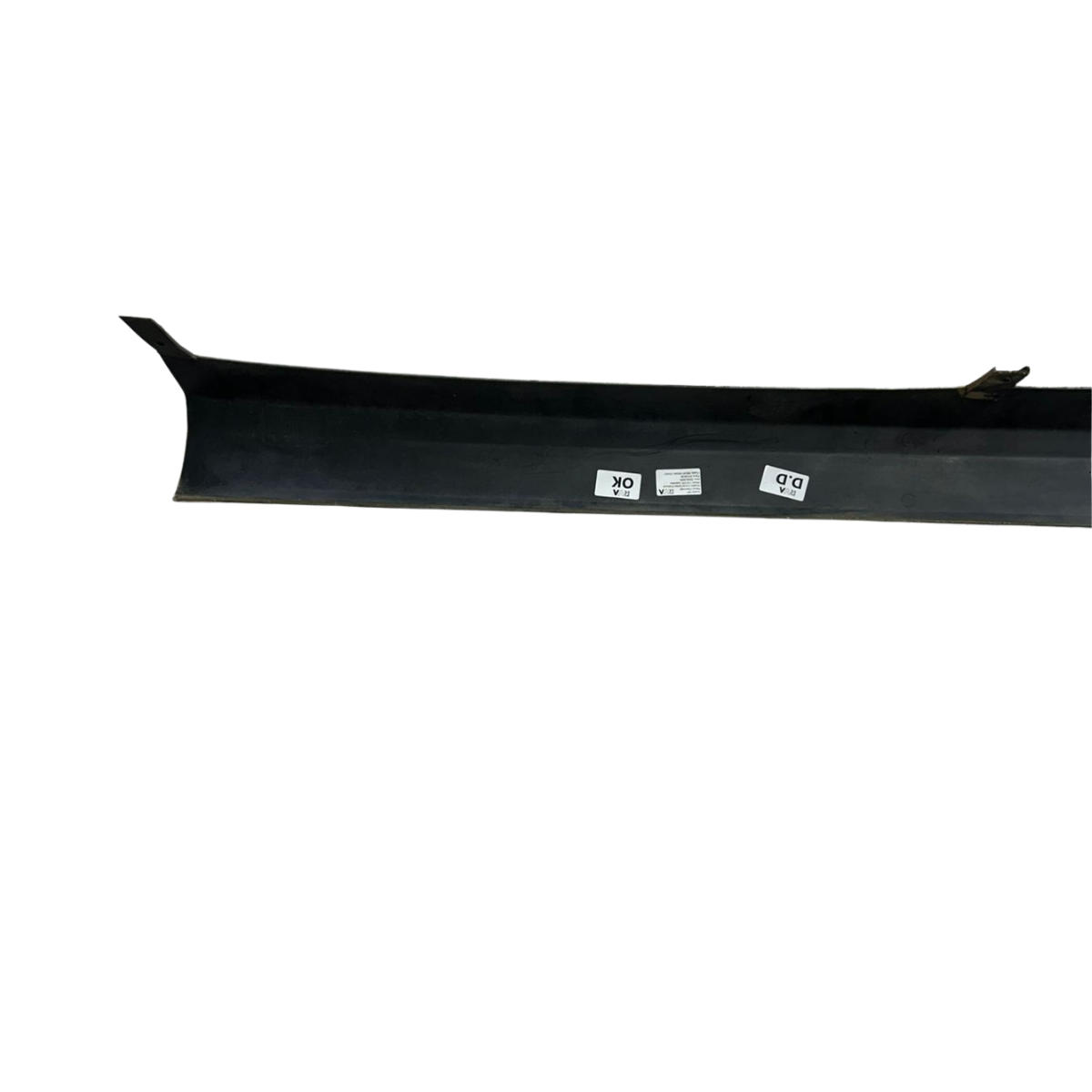 Spoiler Moldura Lateral Direito Original Gm Corsa 93365227 Prata - Imagem 7