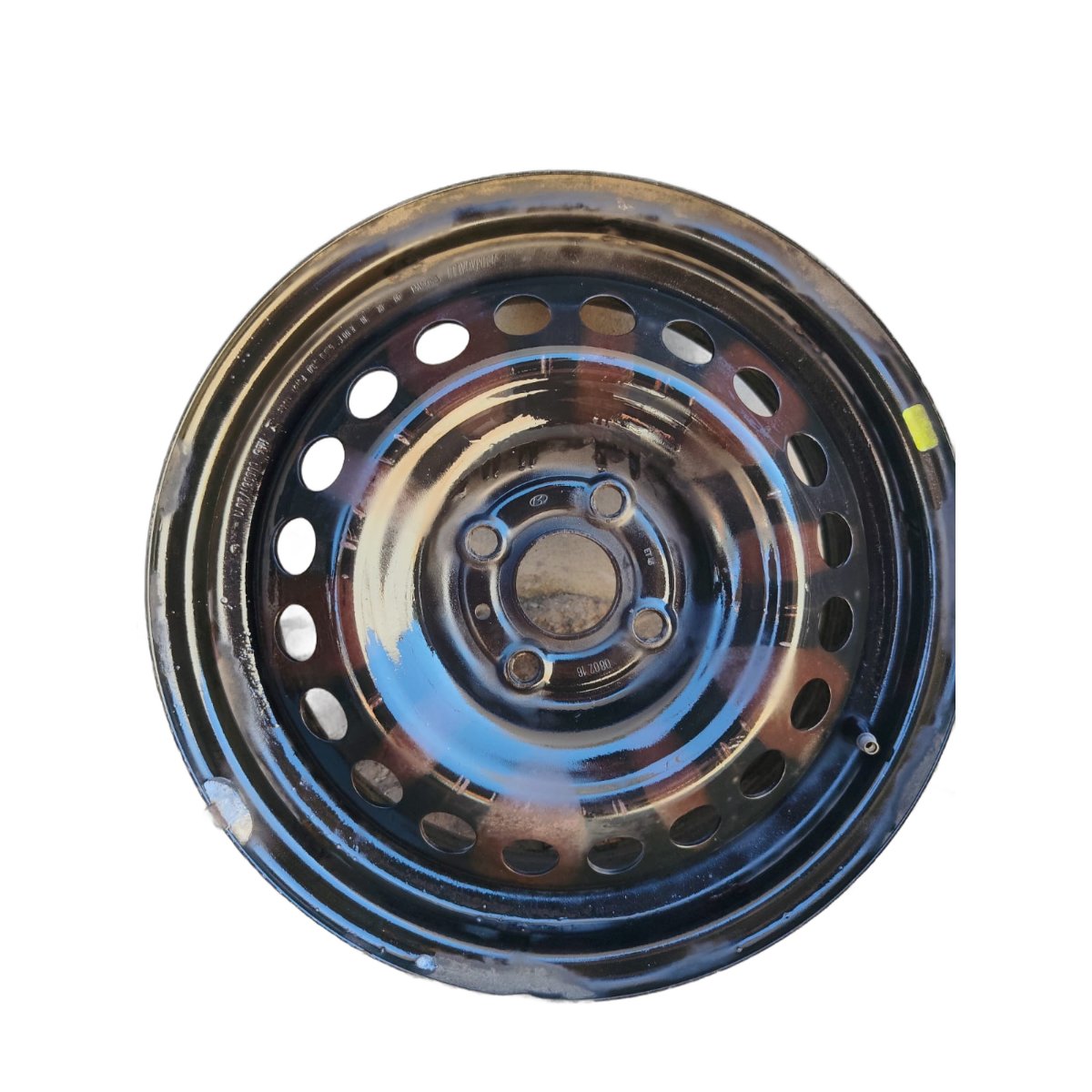 Roda De Ferro Hyundai Hb20 Aro 14 Original Preta Avulsa!! - Imagem 1