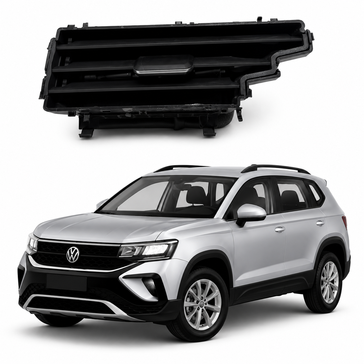 Difusor Ar Dianteiro Direito C. Detalhe VW Taos 2GJ858416 - Imagem 1
