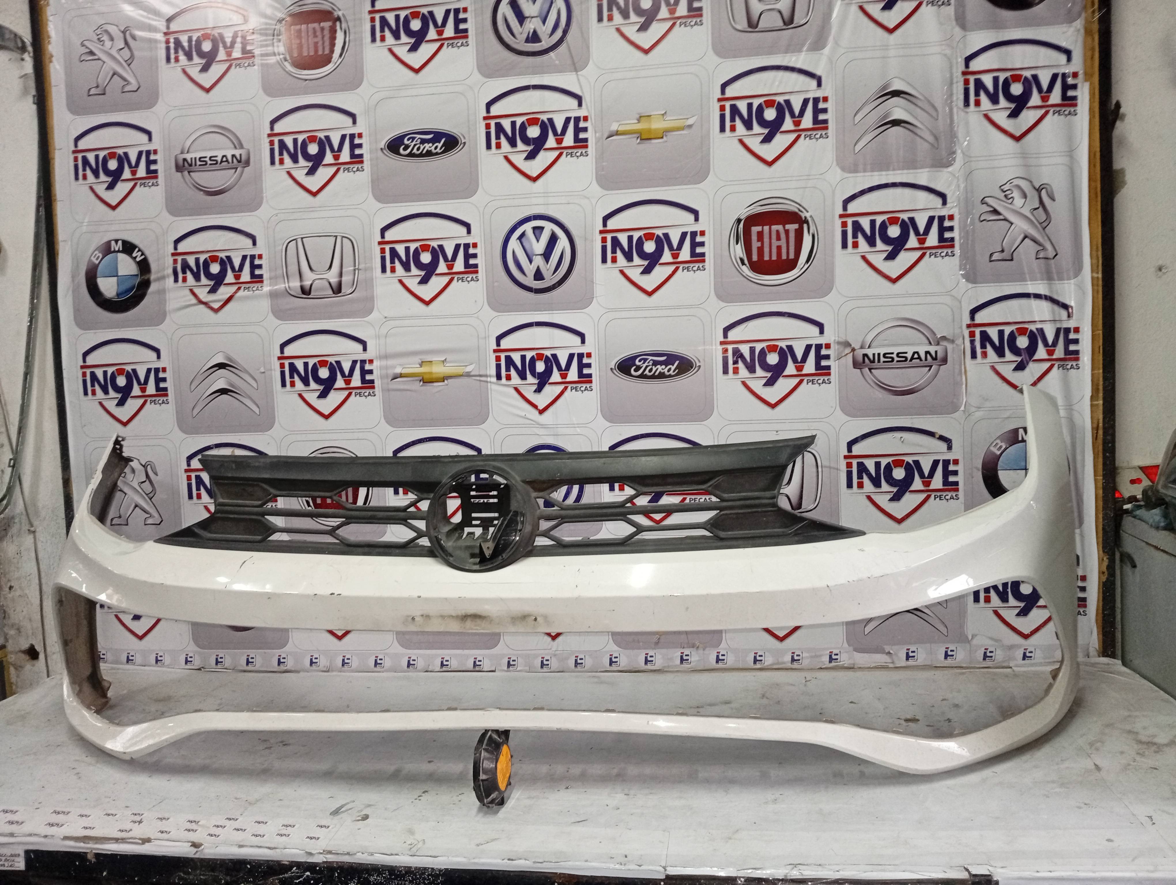 Parachoque Dianteiro Preto Liso VW Polo Track 2023 2024 2025 - Imagem 1