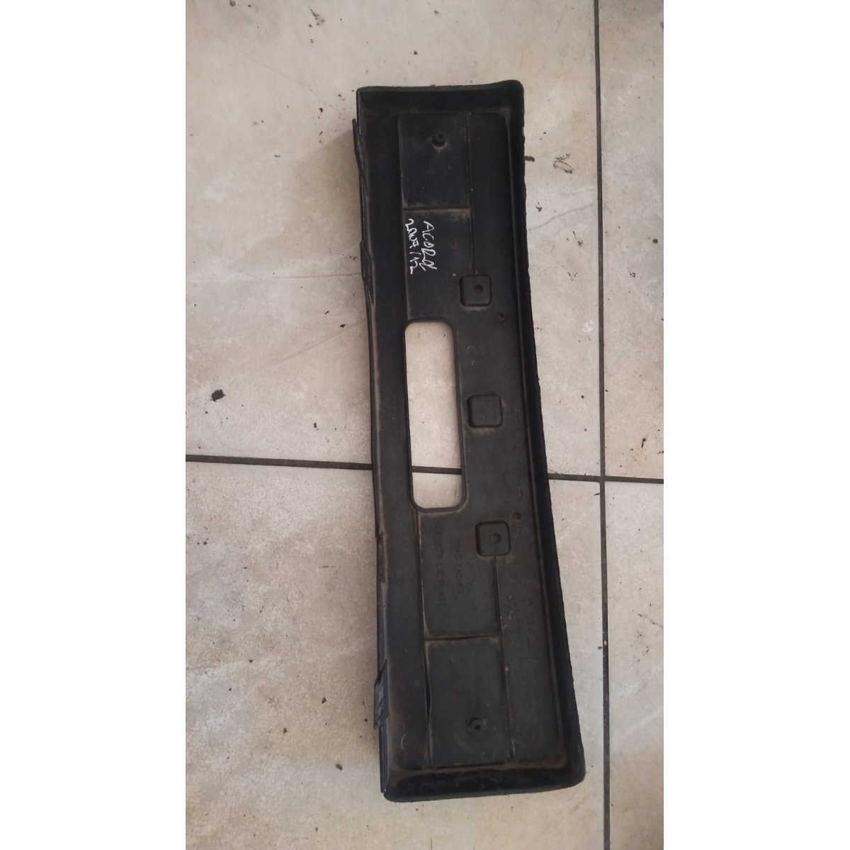 Suporte Placa Honda Accord 2007/12 - Imagem 2