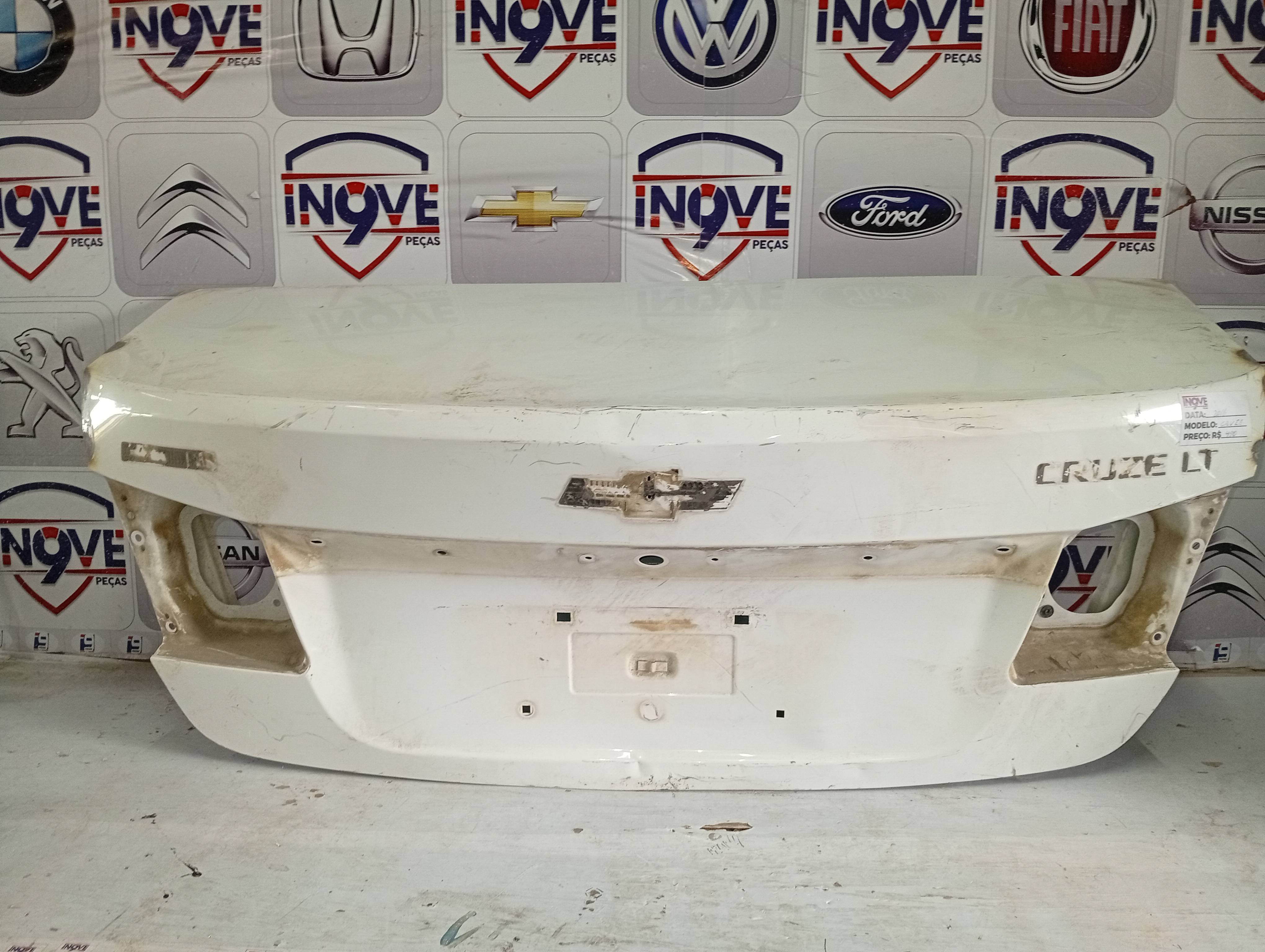 Tampa Porta-malas Chevrolet Cruze 2014