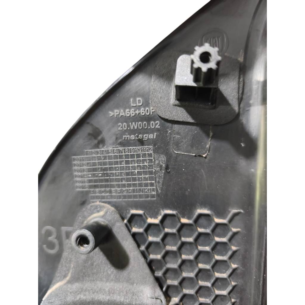 Retrovisor Direito Manual Fiorino 2014/2023 20W0002 - Imagem 6
