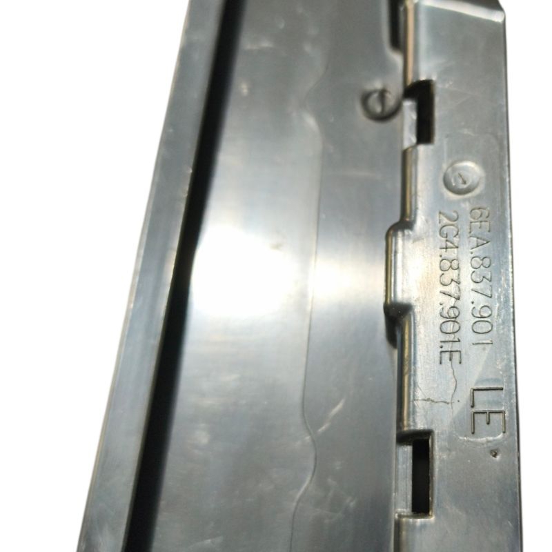 Moldura Coluna Porta Dianteira Nivus Original VW 6ea837901 - Imagem 2