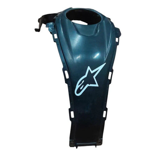 Capa Central De Tanque Fazer 250 2019 Original Usado Azul - Imagem 3