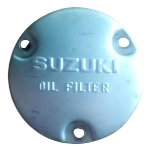 Tampa Filtro Oleo Suzuki Intruder 125 Orig  Prateado (usado) - Imagem 4