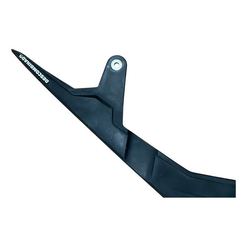 Guia Capa Protetor Porta Corrente Titan 160 2016/2023 Preto Preto