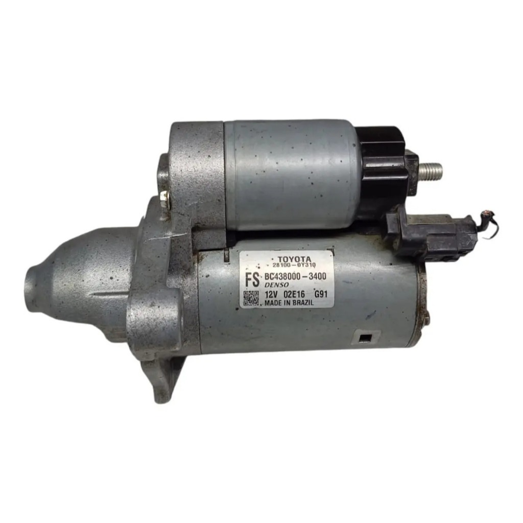 Motor De Arranque Partida Toyota Yaris - Imagem 4