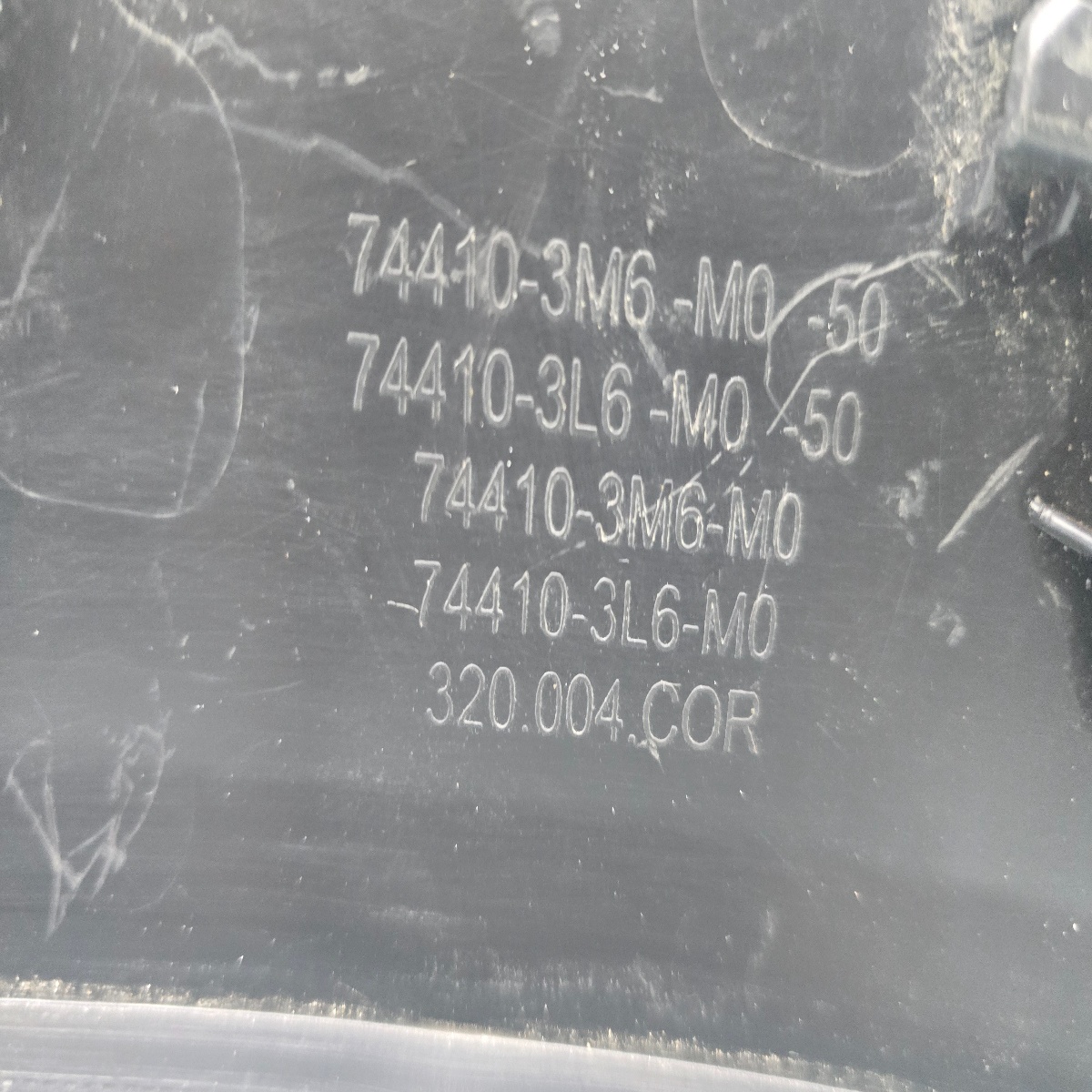 Alargador Traseiro Direito Honda HR-V 2023 2025 pra pintura - Imagem 5