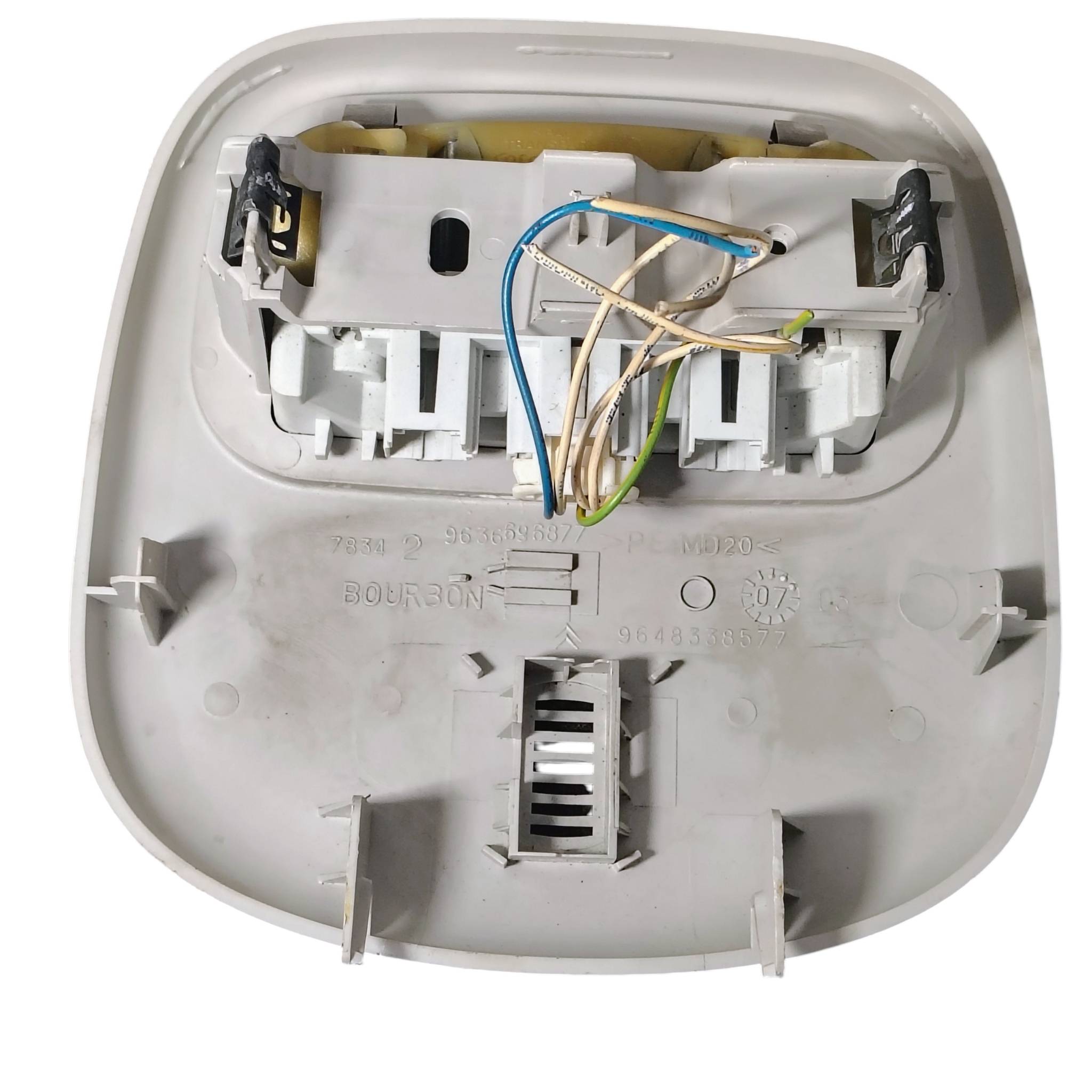 LUZ DE TETO CITROEN C4 C5 PEUGEOT ORIGINAL 9648338577 - Imagem 3